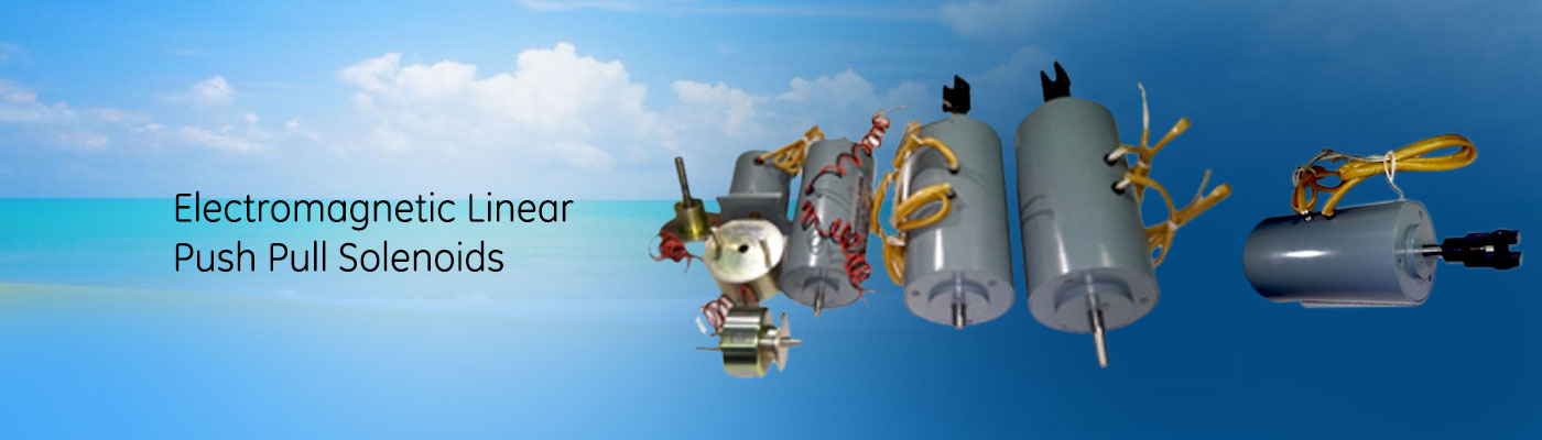 Electromagnetic Linear Push Pull Solenoids
